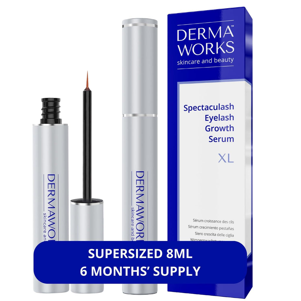 SPECTACULASH Lash Serum 8 Ml | Eyelash Growth Serum for Eyelash Growth & Thickness | Free of Prostaglandins, Safe for Sensitive Eyes | Peptide Formula Long Lashes | 6 Months Treatment