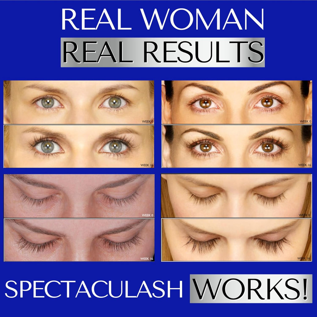 SPECTACULASH Lash Serum 8 Ml | Eyelash Growth Serum for Eyelash Growth & Thickness | Free of Prostaglandins, Safe for Sensitive Eyes | Peptide Formula Long Lashes | 6 Months Treatment